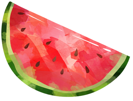 (s004-1-1Z) Red Watermelon