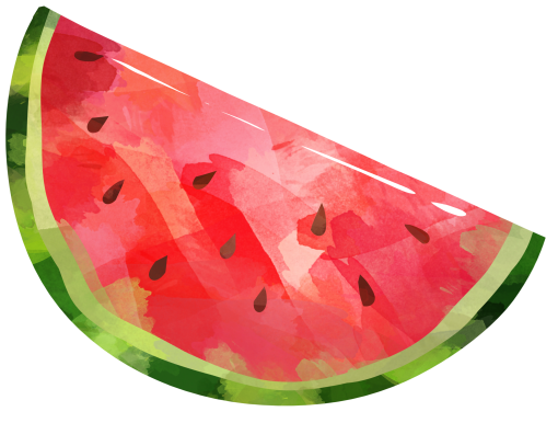 (s004-1-1Z) Red Watermelon