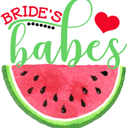 (s004-2A) Bride's Babes Red Watermelon