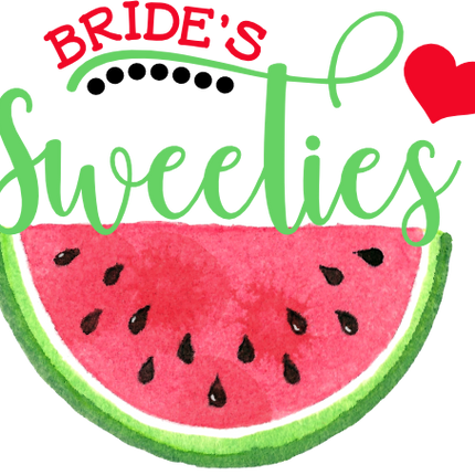 (s004-2A) Bride's Sweeties Red Watermelon
