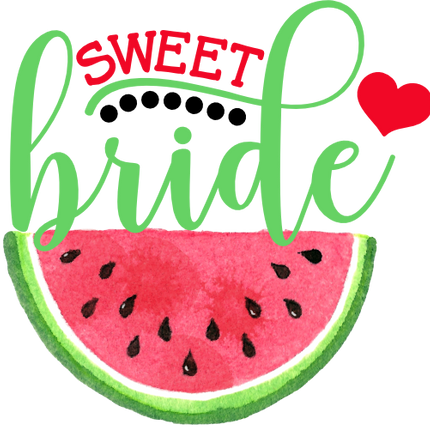 (s004-2A) Sweet Bride Red Watermelon