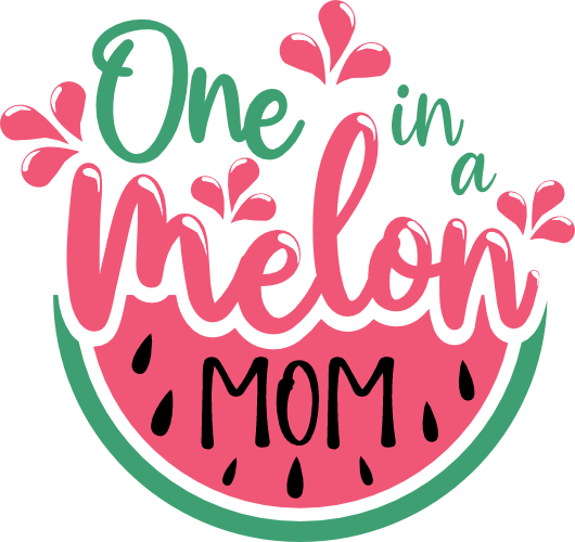 (s004-2C) Pink Watermelon One in a Melon Family Custom Collection