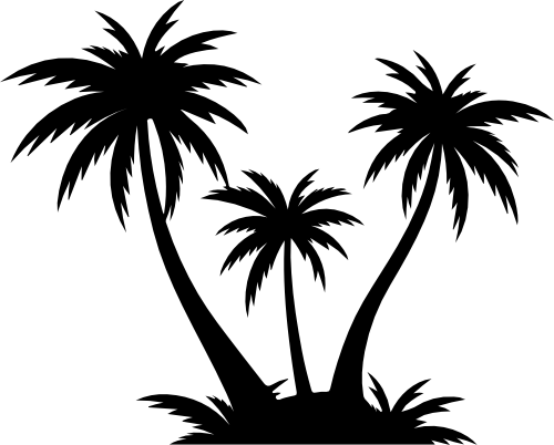 (040-01-E) Palm Trees