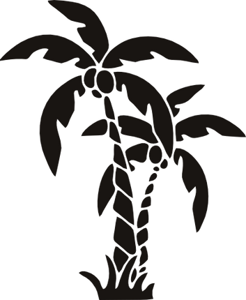 (040-01-F) Palm Trees