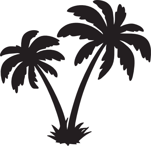 (040-01-Q) Palm Trees