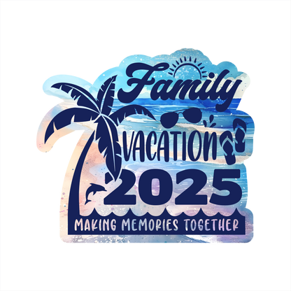 (s040-2H1) 2025 Palm Tree Family Vacation Beach