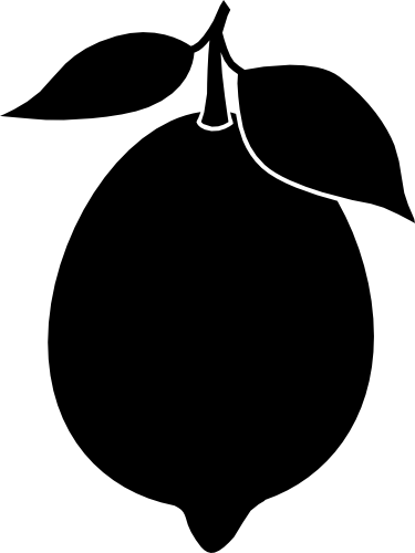 (402-1-A) Lemon Silhouette