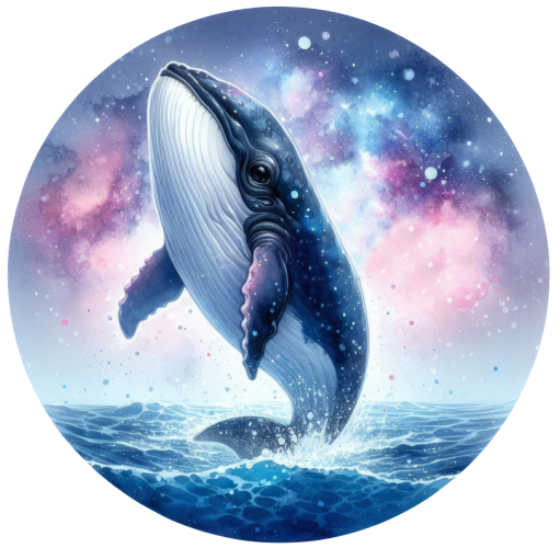 (s403-1-L) Galaxy Whale
