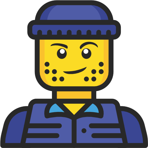 (s404-3-3E) Lego Minifig Character