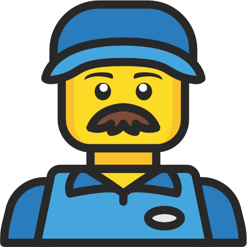 (s404-3-3F) Lego Minifig Character
