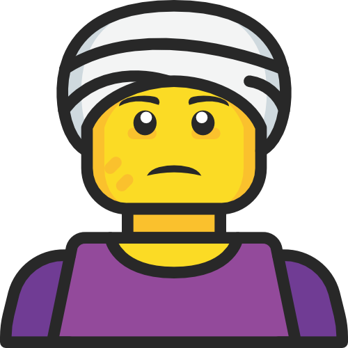 (404-03-2K) Lego Minifig Character