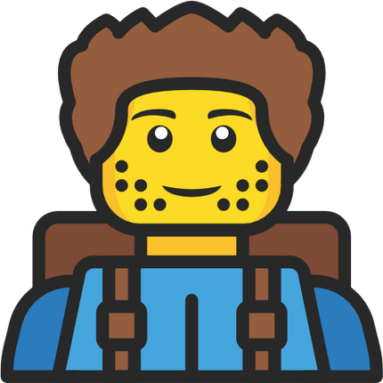 (404-03-3M) Lego Minifig Character