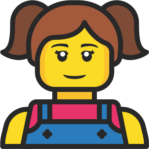 (404-03-2P) Lego Minifig Character