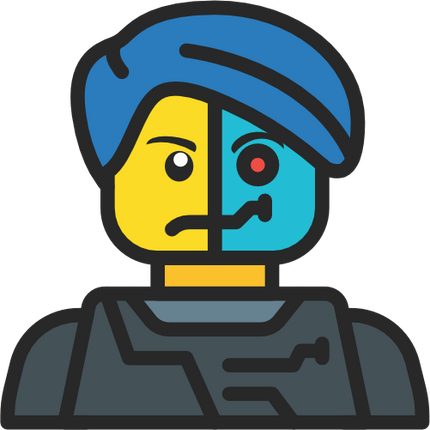 (404-03-3P) Lego Minifig Character