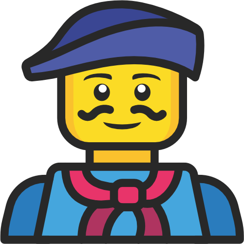 (s404-3-3R) Lego Minifig Character