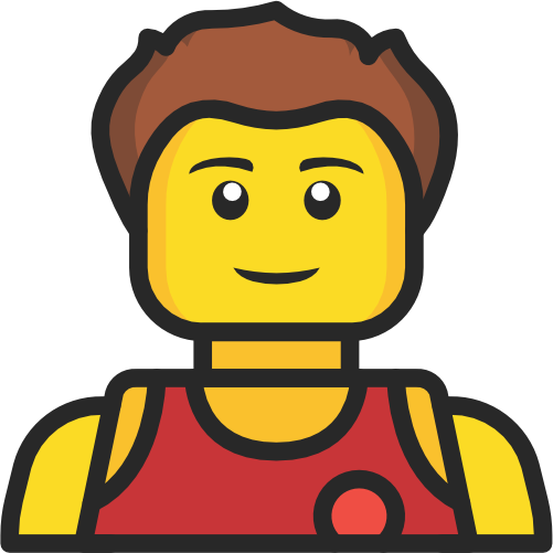 (s404-3-2Y) Lego Minifig Character