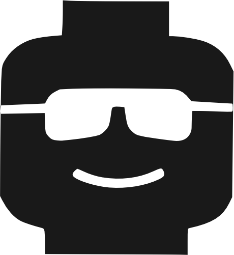 (s404-1-1E) Lego Minifig Head Face