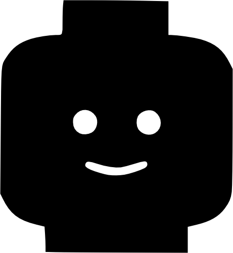 (404-01-1I) Lego Minifig Head Face