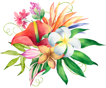 (407-02) Tropical Flowers