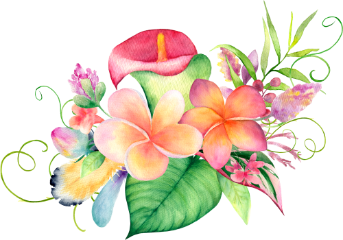 (407-02) Tropical Flowers