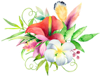 (407-02) Tropical Flowers