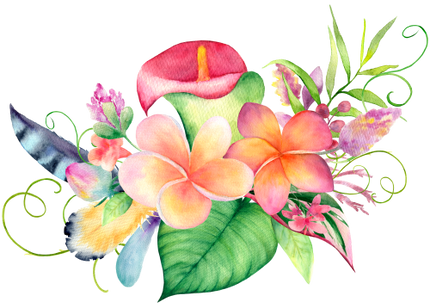 (407-02) Tropical Flowers