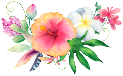 (407-02) Tropical Flowers