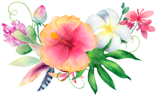(407-02) Tropical Flowers
