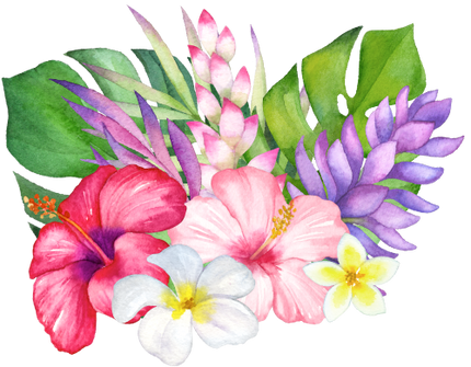 (407-02) Tropical Flowers