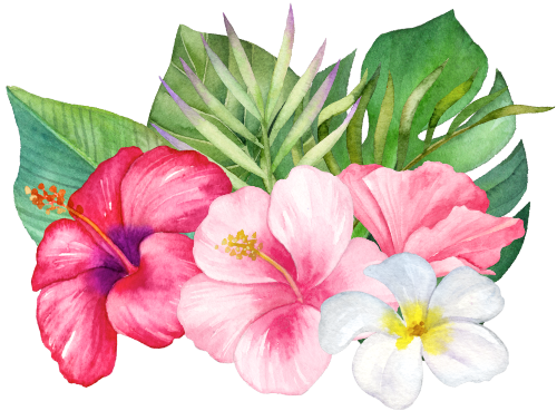 (407-02) Tropical Flowers