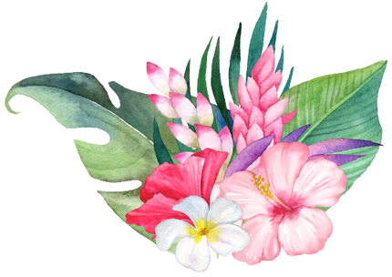 (407-02) Tropical Flowers