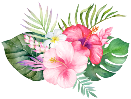 (407-02) Tropical Flowers