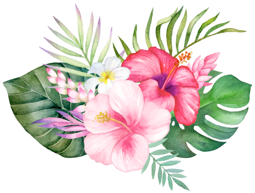 (407-02) Tropical Flowers