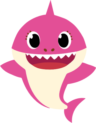 (409-01-1B) Baby Shark Girl