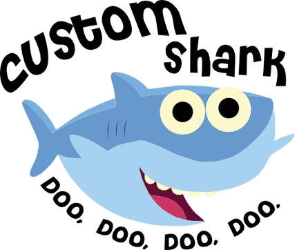 (409-10-A) Baby Shark Custom Family
