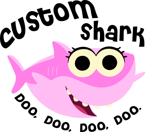 (409-10-D) Baby Shark Custom Family