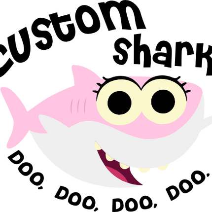 (409-10-E) Baby Shark Custom Family