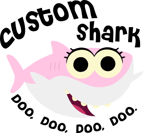 (409-10-E) Baby Shark Custom Family