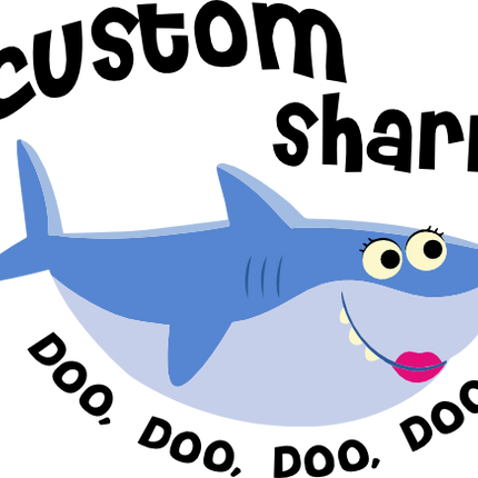 (409-10-G) Baby Shark Custom Family