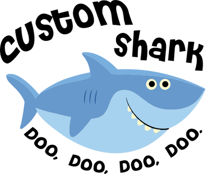 (409-10-H) Baby Shark Custom Family