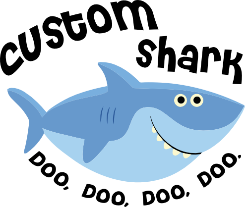 (409-10-H) Baby Shark Custom Family