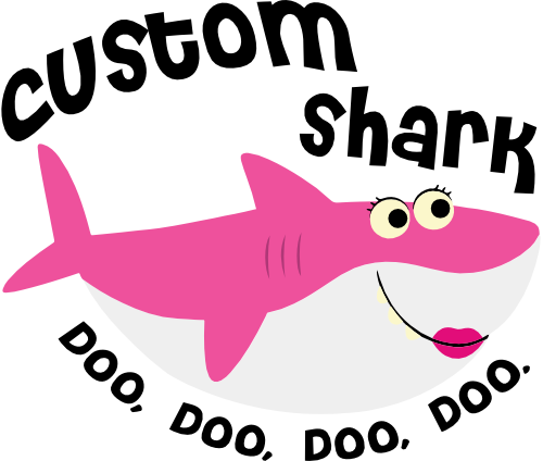 (409-10-M) Baby Shark Custom Family