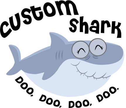 (409-10-N) Baby Shark Custom Family