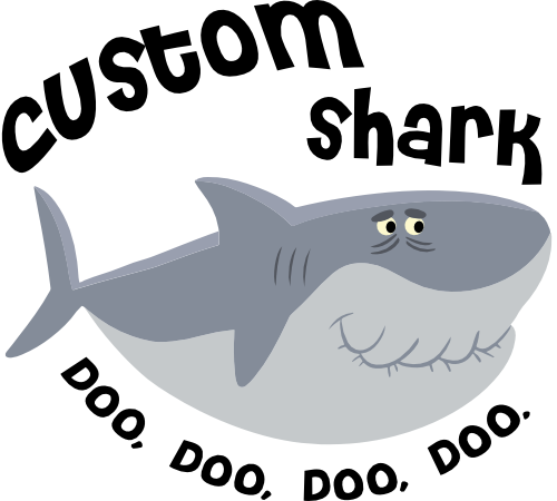 (409-10-P) Baby Shark Custom Family