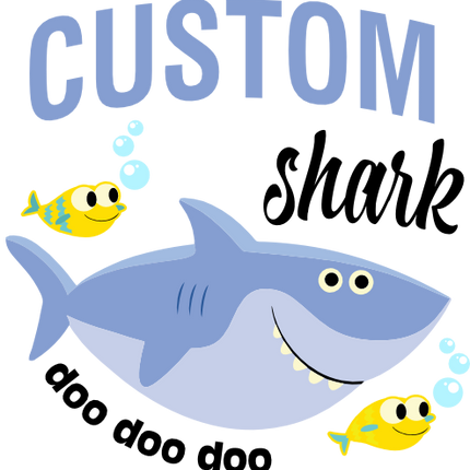 (409-11-H) Baby Shark Custom Family