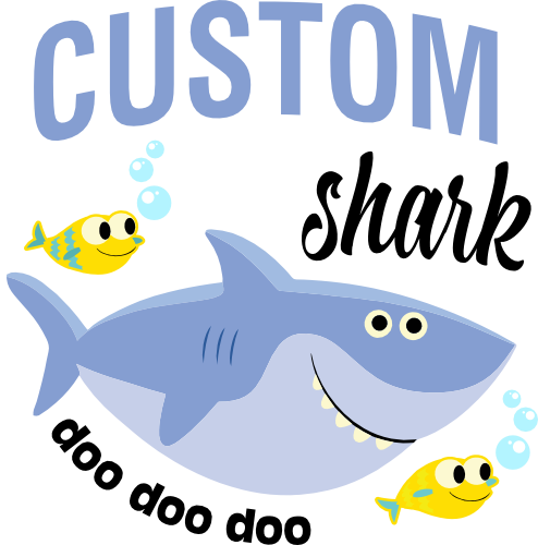 (409-11-H) Baby Shark Custom Family