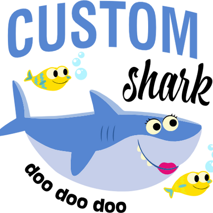 (409-11-K) Baby Shark Custom Family