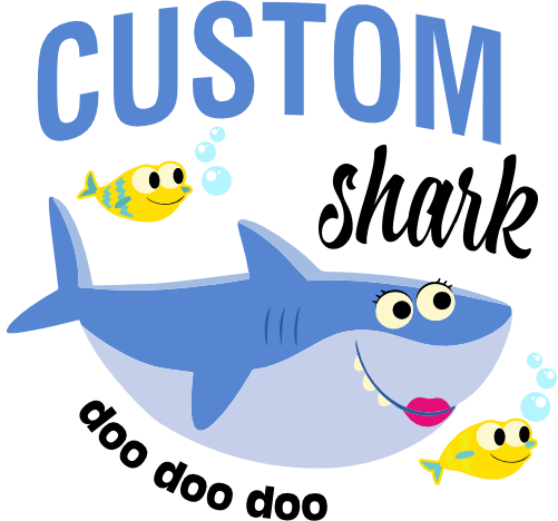 (409-11-K) Baby Shark Custom Family