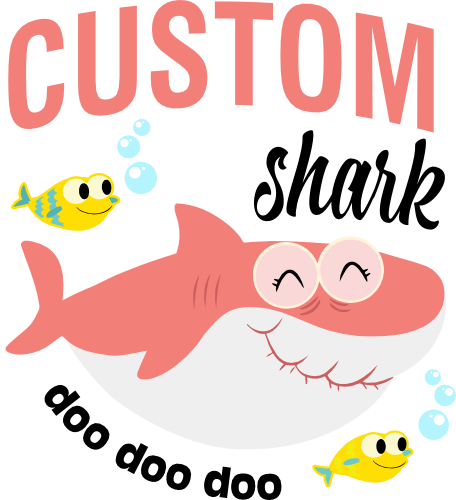 (409-11-N) Baby Shark Custom Family