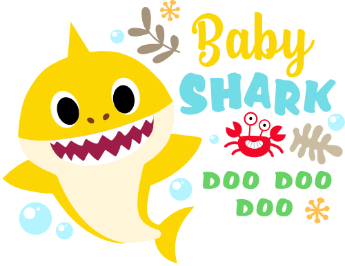 (409-04-B) Baby Shark Custom Family